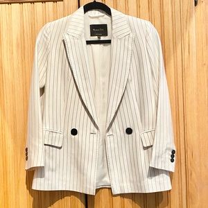Massimo Dutti Pinstripe Blazer